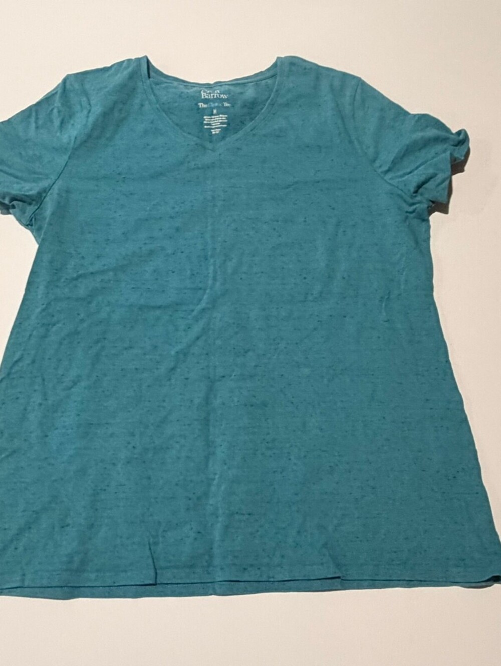 Croft & Barrow teal classic tee